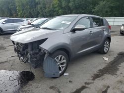 Salvage cars for sale at Glassboro, NJ auction: 2015 KIA Sportage LX