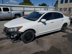 Salvage cars for sale at Littleton, CO auction: 2009 Honda Accord LX