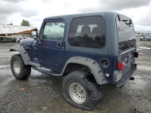 2003 Jeep Wrangler / TJ Sport