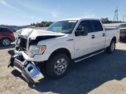 Salvage cars for sale at Anderson, CA auction: 2011 Ford F150 Supercrew