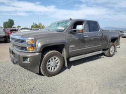 Chevrolet salvage cars for sale: 2015 Chevrolet Silverado K3500 High Country