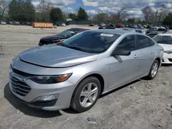 Chevrolet salvage cars for sale: 2019 Chevrolet Malibu LS