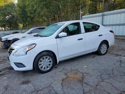 Salvage cars for sale at Austell, GA auction: 2016 Nissan Versa S