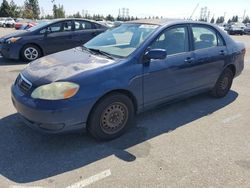 Salvage cars for sale at Rancho Cucamonga, CA auction: 2007 Toyota Corolla CE