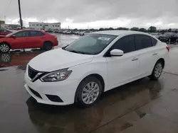 Salvage cars for sale at Grand Prairie, TX auction: 2019 Nissan Sentra S