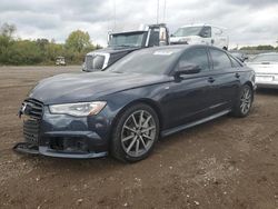 Salvage cars for sale at Columbia Station, OH auction: 2018 Audi A6 Premium