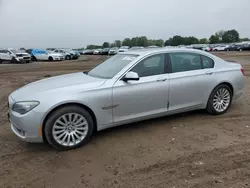 BMW Vehiculos salvage en venta: 2012 BMW 750 LXI