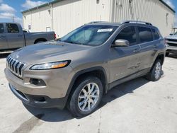 Salvage cars for sale at Haslet, TX auction: 2017 Jeep Cherokee Limited