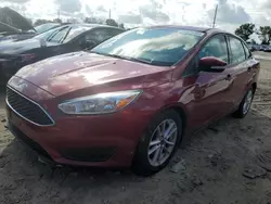 Salvage cars for sale at Riverview, FL auction: 2017 Ford Focus SE