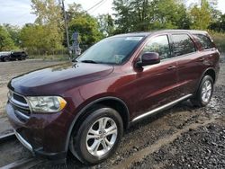 Salvage cars for sale at Marlboro, NY auction: 2012 Dodge Durango SXT