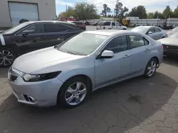 Salvage cars for sale at Woodburn, OR auction: 2012 Acura TSX Tech