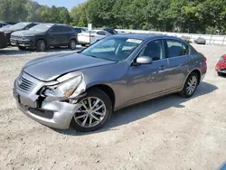 Salvage cars for sale at North Billerica, MA auction: 2007 Infiniti G35