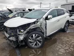 Salvage cars for sale at Chicago Heights, IL auction: 2022 Nissan Murano SL