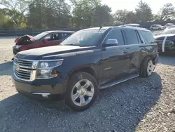 Chevrolet salvage cars for sale: 2015 Chevrolet Tahoe K1500 LTZ