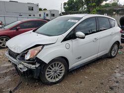 Salvage cars for sale at Opa Locka, FL auction: 2014 Ford C-MAX Premium