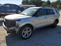 Salvage cars for sale at Mendon, MA auction: 2013 Ford Explorer Limited