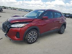 Salvage cars for sale at Wilmer, TX auction: 2021 Nissan Kicks SV