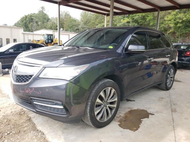 2016 Acura MDX Technology