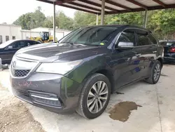 Acura salvage cars for sale: 2016 Acura MDX Technology