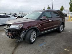 2019 Ford Explorer Limited en venta en Rancho Cucamonga, CA