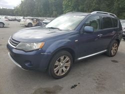 Salvage cars for sale at Glassboro, NJ auction: 2009 Mitsubishi Outlander SE