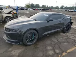 Salvage cars for sale at Woodhaven, MI auction: 2024 Chevrolet Camaro LT