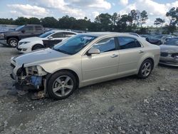 Chevrolet salvage cars for sale: 2012 Chevrolet Malibu 1LT