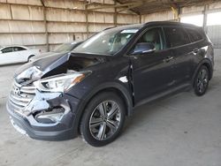 Salvage cars for sale from Copart Phoenix, AZ: 2013 Hyundai Santa FE Limited