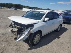 Salvage cars for sale at Assonet, MA auction: 2016 Nissan Versa S