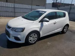 Chevrolet salvage cars for sale: 2020 Chevrolet Sonic