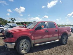 Ford salvage cars for sale: 2007 Ford F150 Supercrew