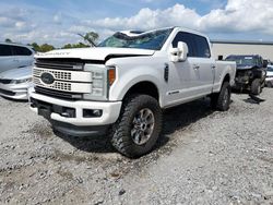 Salvage cars for sale at Hueytown, AL auction: 2017 Ford F250 Super Duty