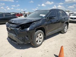 Salvage cars for sale at Houston, TX auction: 2021 Toyota Rav4 XLE