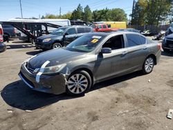 Honda salvage cars for sale: 2013 Honda Accord EXL