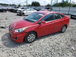 Salvage cars for sale at Windsor, NJ auction: 2017 Hyundai Accent SE