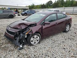 Salvage cars for sale at Memphis, TN auction: 2017 KIA Forte LX