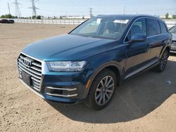 Salvage cars for sale at Elgin, IL auction: 2018 Audi Q7 Premium Plus