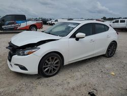 Salvage cars for sale from Copart Houston, TX: 2018 Mazda 3 Touring