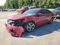 Nissan salvage cars for sale: 2016 Nissan Altima 2.5