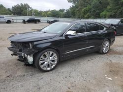 Chevrolet salvage cars for sale: 2017 Chevrolet Impala Premier