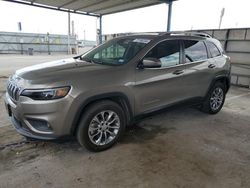 Jeep salvage cars for sale: 2019 Jeep Cherokee Latitude Plus