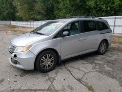 Salvage cars for sale at Arlington, WA auction: 2011 Honda Odyssey EXL