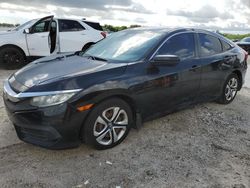 Salvage cars for sale at West Palm Beach, FL auction: 2016 Honda Civic LX