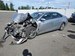 Salvage cars for sale from Copart Portland, OR: 2016 Toyota Camry LE