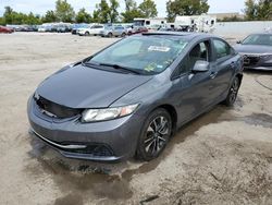 Salvage cars for sale at Bridgeton, MO auction: 2013 Honda Civic EX