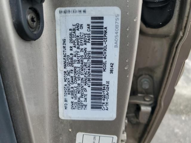 2003 Toyota Camry LE