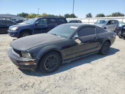 Salvage cars for sale at Sacramento, CA auction: 2007 Ford Mustang