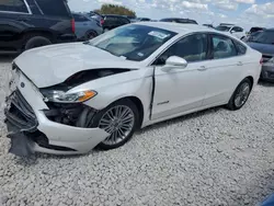 Salvage cars for sale at Taylor, TX auction: 2013 Ford Fusion SE Hybrid