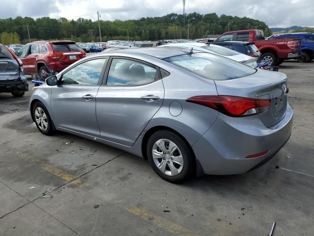 2016 Hyundai Elantra SE