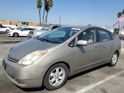 Salvage cars for sale at Van Nuys, CA auction: 2004 Toyota Prius